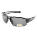 Finmark FNKX2304 Sportovní sluneční brýle s polarizačními čočkami, černá, velikost
