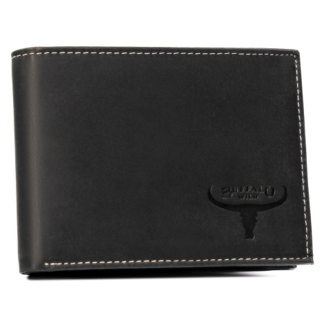 Pánská kožená peněženka v orientaci na šířku Buffalo