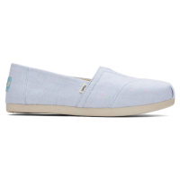 Toms Alpargata Light Blue Speckled Linene Wmn