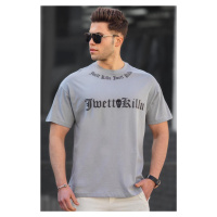 Madmext Gray Men's T-Shirt 5204