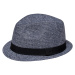 Unisex trilby klobouk Hubert modrý