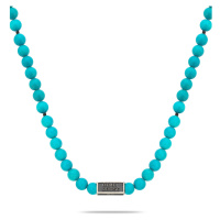Rebel & Rose NL034-S-70 Mens Necklace - Turquoise Delight