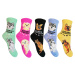 Dívčí ponožky Aura.Via - GNZ8069, mix barev/ vzor 2 Barva: Mix barev