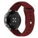 4wrist Silikonový řemínek pro Samsung Galaxy Watch 6/5/4 - Wine Red
