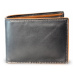 Černohnědá pánská kožená peněženka Marston Arwel