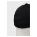 Čepice Karl Lagerfeld černá barva, s aplikací