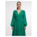 Zelené dámské maxi šaty ORSAY