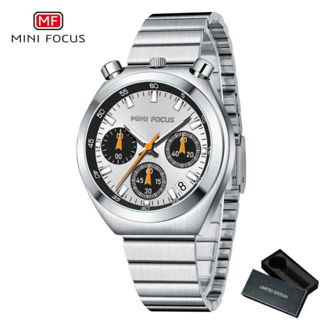 Dámské analogové hodinky s kovovým páskem TP912