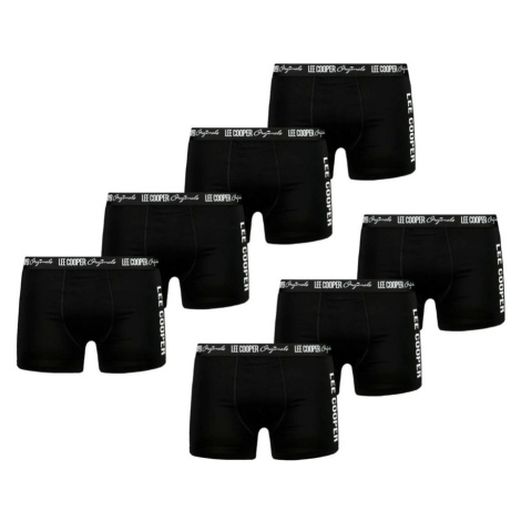 7PACK pánské boxerky Lee Cooper černé (PO41014)