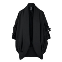 Wendy Trendy Coat 110823 - Black Černá