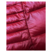 Červená prošívaná vesta s kapucí (16M9113-270)