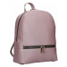 Dámský kožený batoh Facebag Paloma - růžová