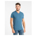 Pánské rozstřižené tričko | véčko | Denim blue | VÝPRODEJ