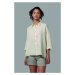 Košile la martina woman shirt 3/4 sleeves light bílá