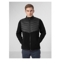 4F-MENS FLEECE PLM014A-20S-DEEP BLACK Černá