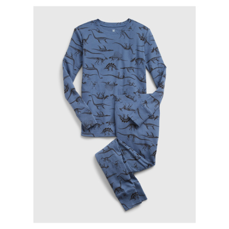 Modré dětské vzorované pyžamo GAP