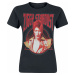 David Bowie Ziggy Stardust Dámské tričko černá
