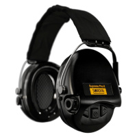 Elektronické chrániče sluchu Supreme Pro-X Sordin®, textilní náhlavník – Černá