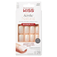 KISS Nalepovací nehty Salon Acrylic Natural Nails - Rare 28 ks