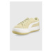 Kožené sneakers boty Puma Suede Mayu 38068612 zelená barva