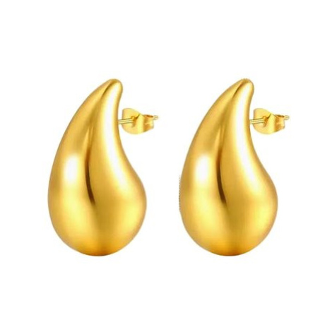 Flor de Cristal Kapka vody zlaté, chirurgická ocel