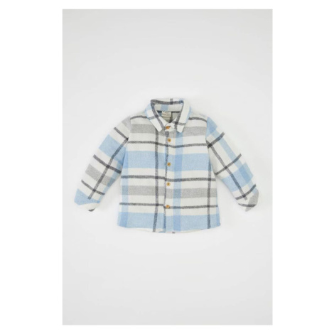 DEFACTO Baby Boy Flannel Long Sleeve Shirt