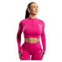 Booty Simple - Crop Top Zipper PINK - M