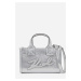 Kabelka karl lagerfeld k/skuare sm tote grainy silver