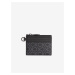 Černá pánská vzorovaná malá peněženka Calvin Klein
