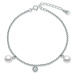 MOISS Elegantní stříbrný náramek s perlami BP000025