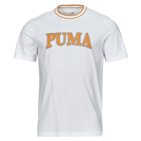 Puma PUMA SQUAD BIG GRAPHIC TEE Bílá