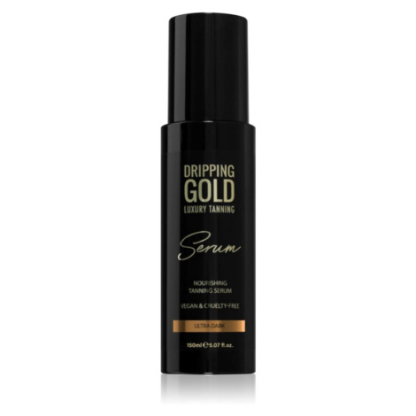 Dripping Gold Luxury Tanning Serum samoopalovací přípravek na tělo a obličej odstín Ultra Dark 1