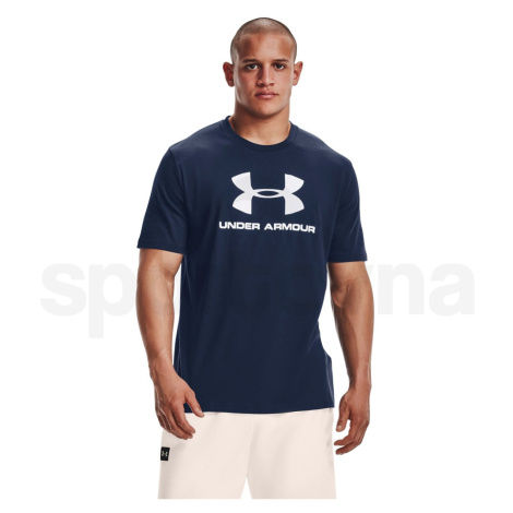 Under Armour Sportstyle ogo SS M 1329590-408 - navy