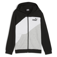 Puma PUMA POWER COLORBLOCK FULL-ZIP HOODIE ruznobarevne