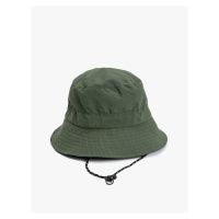 Koton / Women's Basic Folding Bucket Hat with Detachable Thread Straps