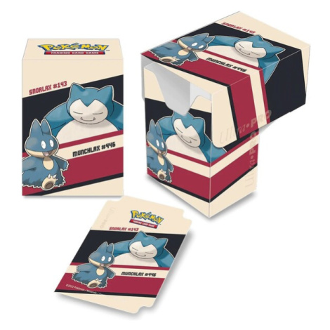 Pokémon UP: GS Snorlax Munchlax - Deck Box krabička na 75 karet UltraPro