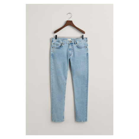 DŽÍNY GANT SLIM JEANS LIGHT BLUE