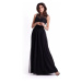 Dámské dlouhé elegantní šaty černé barvy 275