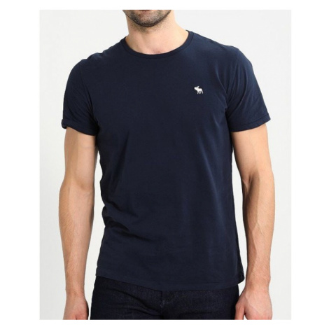 Abercrombie & Fitch pánské tričko iconic tmavě modré 0070023