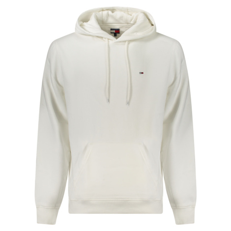 Bílá pánská mikina s kapucí Tommy Hilfiger