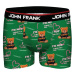Pánské boxerky John Frank JFBD365 FNT87975 | zelená
