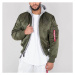 Bombera Alpha Industries MA-1 D-Tec Jacket Dark Green