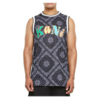 Karl Kani Woven Signature Paisley Basketball Tank M 6031440 Košile