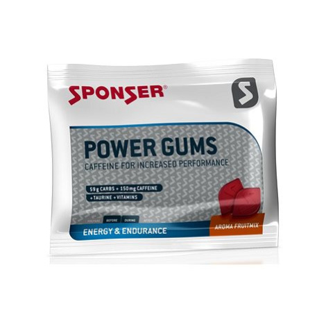 Sponser Power Gums, 75g, Fruitmix