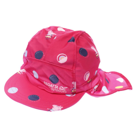 jiná značka REGATTA čepice s kšiltem a ochranou krku Peppa Pig< Barva: Růžová