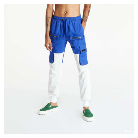 Sixth June Bicolored Cargo Pants Blue