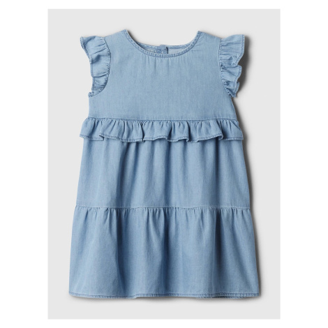 Modré holčičí šaty GAP