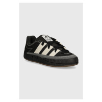 Kožené sneakers boty adidas Originals Adimatic černá barva, ID3938