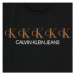 Calvin Klein Jeans CK REPEAT FOIL BOXY T-SHIRT Černá