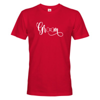 Pánské tričko pro budoucího ženicha s potiskem Groom